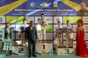 Два золота, два серебра и бронза в копилке наших дзюдоистов на Республиканском турнире