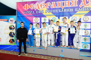 Семь золотых медалей в копилке дзюдоистов Центра единоборств Дема на городском турнире в Уфе