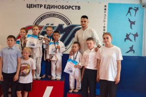 Для самбистов и дзюдоистов 1-2 года обучения состоялись заключительные внутренние соревнования