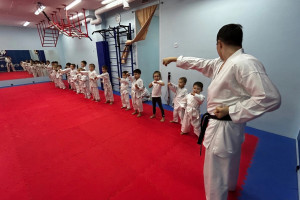 Юные каратисты Центра единоборств «Дёма» успешно прошли посвящение в каратисты