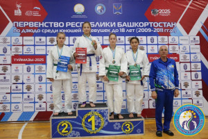 Серебро на Первенстве Республики Башкортостан по дзюдо