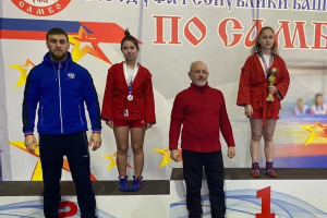 Серебряная медаль на городском турнире по самбо