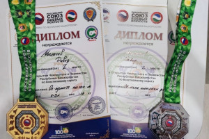 Наши спортсмены - чемпионы первой Республиканской Гимназиады боевых искусств в г. Уфа